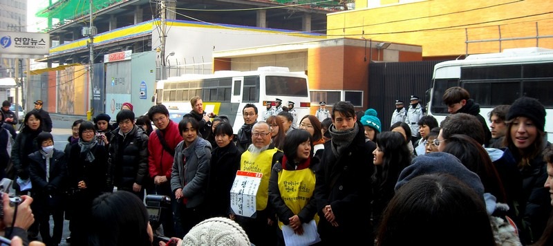 Seoul, Korea: Comfort Women Wednesday Protest, Japanese Embassy