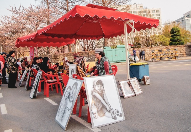 Yeouido Cherry Blossom Festival, Seoul, Korea