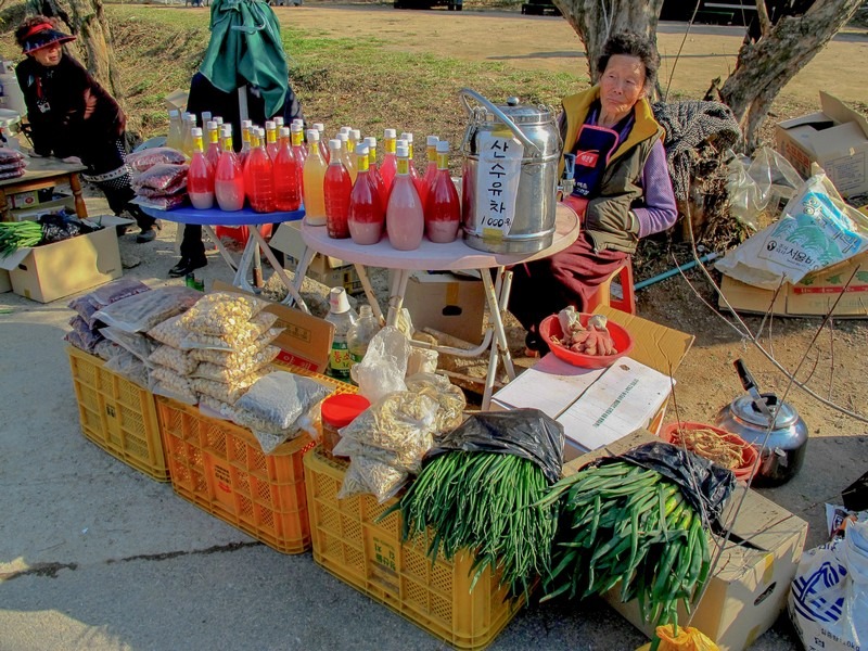 Icheon Sansuyu Festival, Icheon, Korea