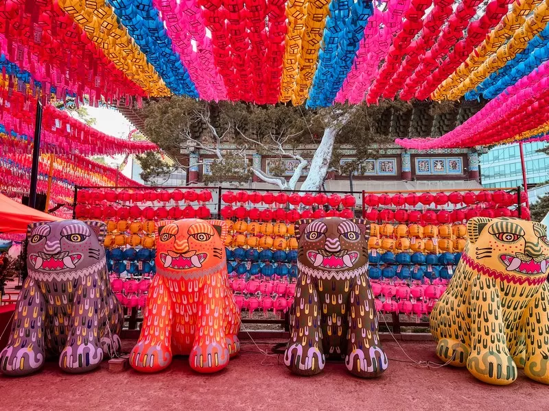 Jogyesa Temple (조계사), Insadong, Seoul, Korea