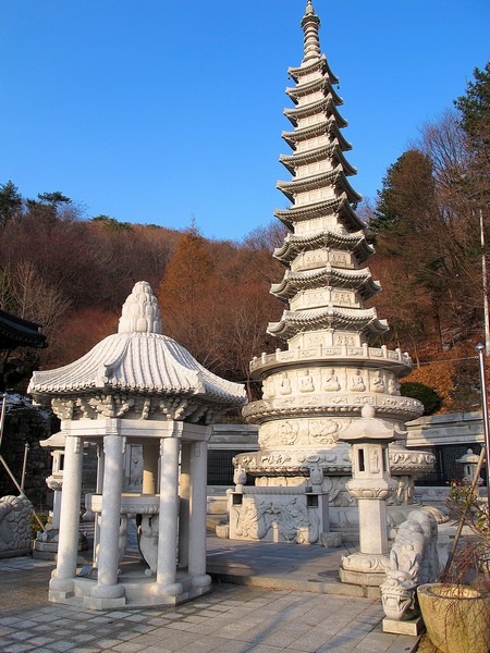 Mangwolsa Temple, Namhansanseong Fortress (남한산성도립공원), Seoul, Korea