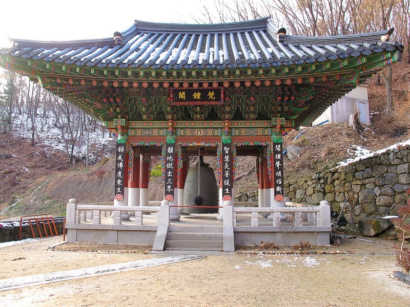 Mangwolsa Temple, Namhansanseong Fortress (남한산성도립공원), Seoul, Korea