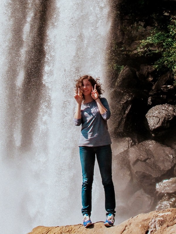 Jeongbang Waterfall, Jeju Island, Korea