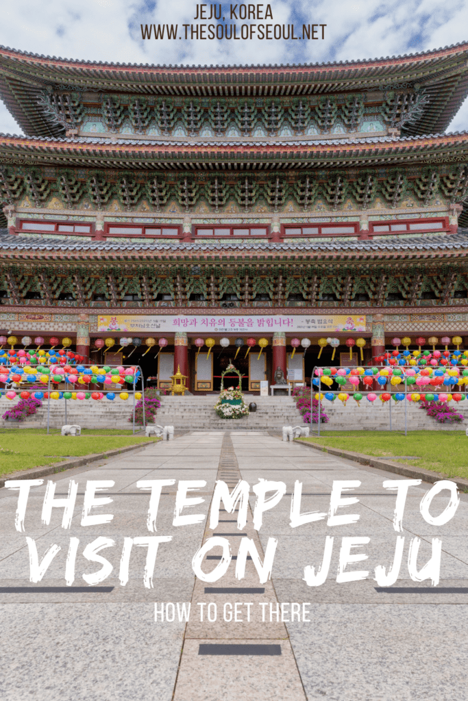 Jeju Island: Why You Should Visit Yakcheonsa Temple: Yakcheonsa Temple on Jeju Island, Korea is a beautiful Buddhist temple that looks out onto the ocean. Gorgeous inside and out and worth a stop while touring the island.