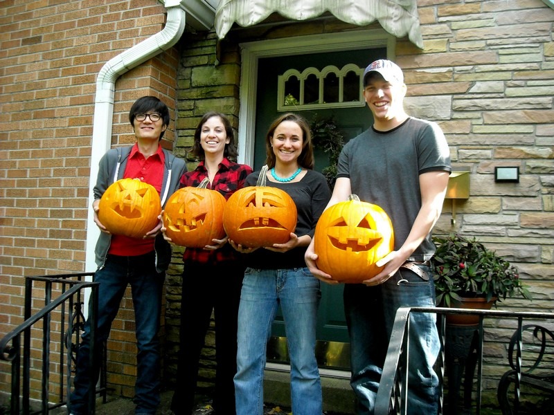 A Korean's first Halloween, Ohio, USA