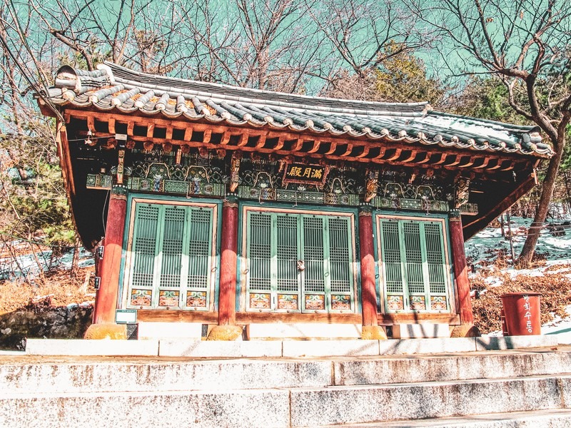 Bongwonsa Temple (봉원사), Seoul, Korea