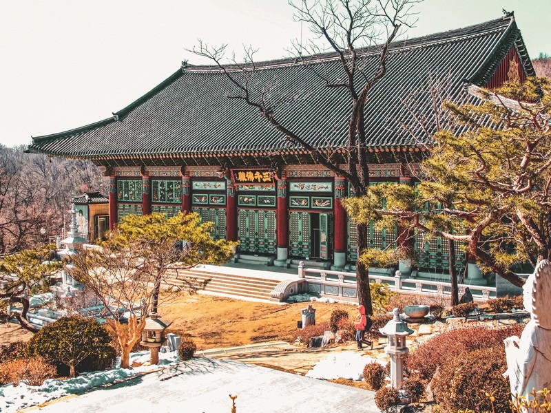 Bongwonsa Temple (봉원사), Seoul, Korea