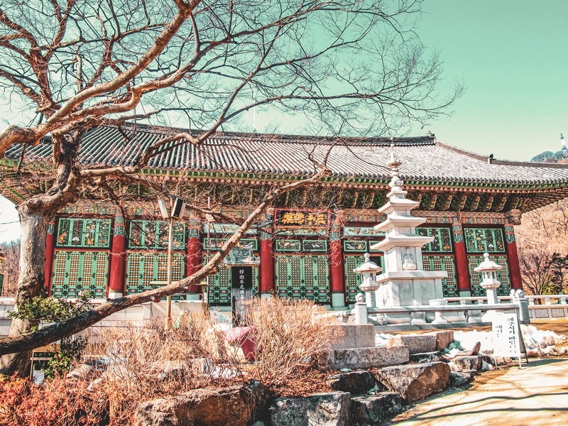 Bongwonsa Temple (봉원사), Seoul, Korea