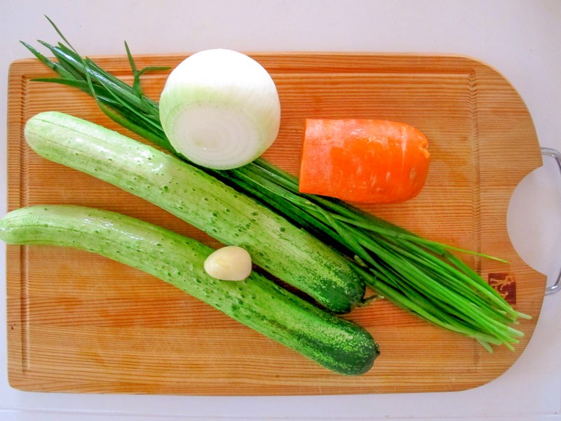 Spicy Stuffed Cucumber Side Dish (오이소박이) Recipe