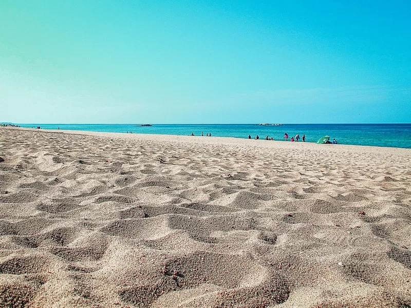 Gyeongpo Beach, Gangneung, Korea; summer in Korea; Korean east coast