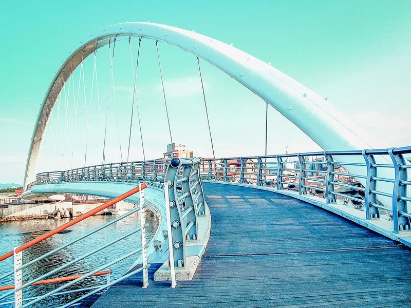 Gyeongpo Beach, Gangneung, Korea; summer in Korea; Korean east coast