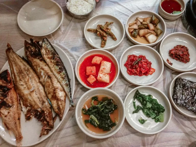 Jumunjin Fish Market (강릉 주문진수산시장), Gyeongpo Beach, Gangneung, Korea; summer in Korea; Korean east coast