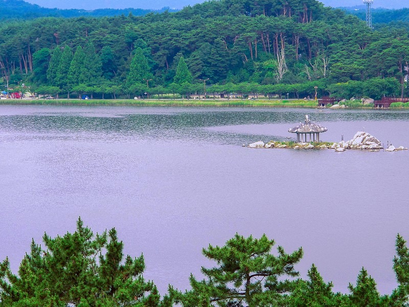 Gyeongpo Lake, Gangneung, Gangwondo, Korea