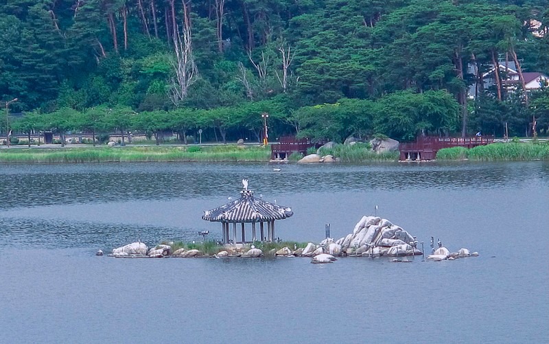 Gyeongpo Lake, Gangneung, Gangwondo, Korea