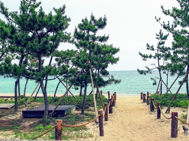 Gyeongpo Beach, Gangneung, Gangwondo, Korea