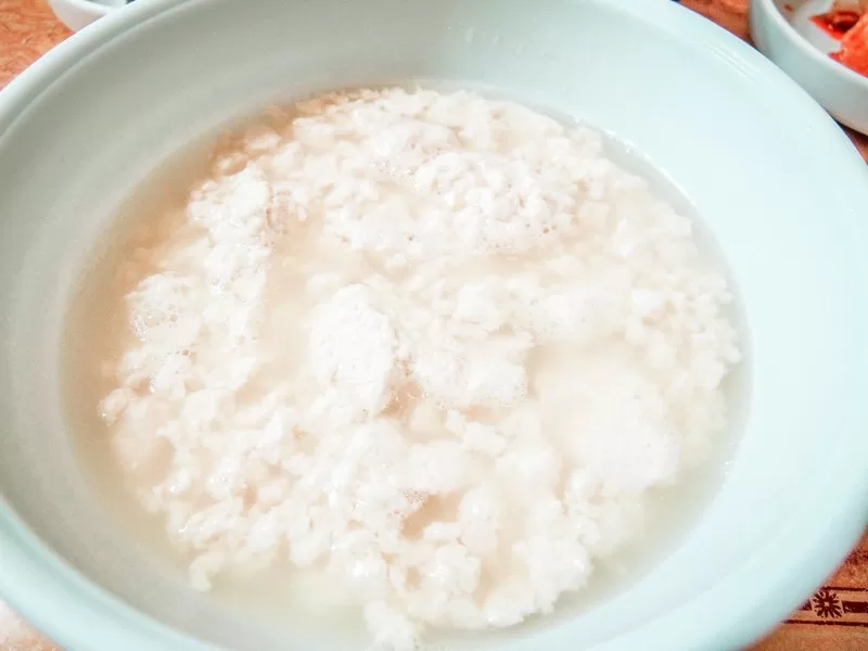 Chodang Dubu Village (초당두부마을),. Gyeongpo Beach, Gangneung, Korea; summer in Korea; Korean east coast, soft tofu