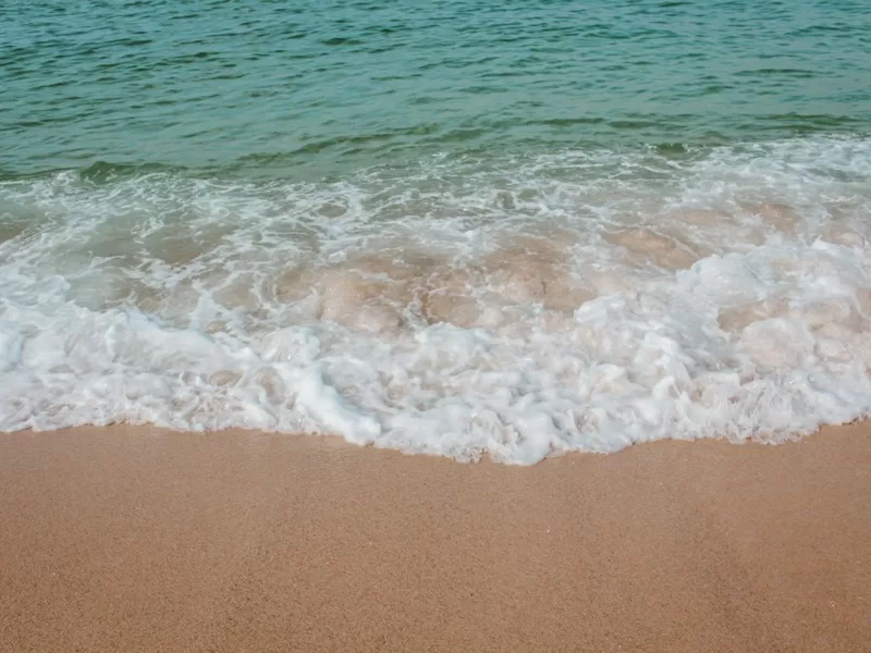 Gyeongpo Beach, Gangneung, Korea; summer in Korea; Korean east coast