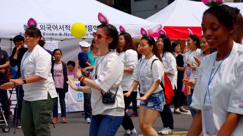 Volunteering For the Lotus Lantern Festival, Seoul, Korea