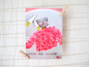 Always Play Dress Up Postcard