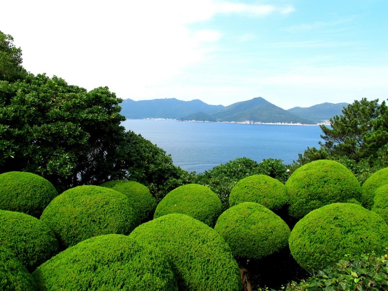 Oedo-Botania, Oedo Island Botanical Garden, Geoje, Korea