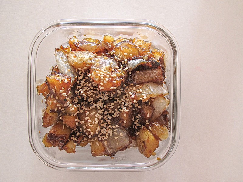 how to make Korean potato side dish (감자조림)