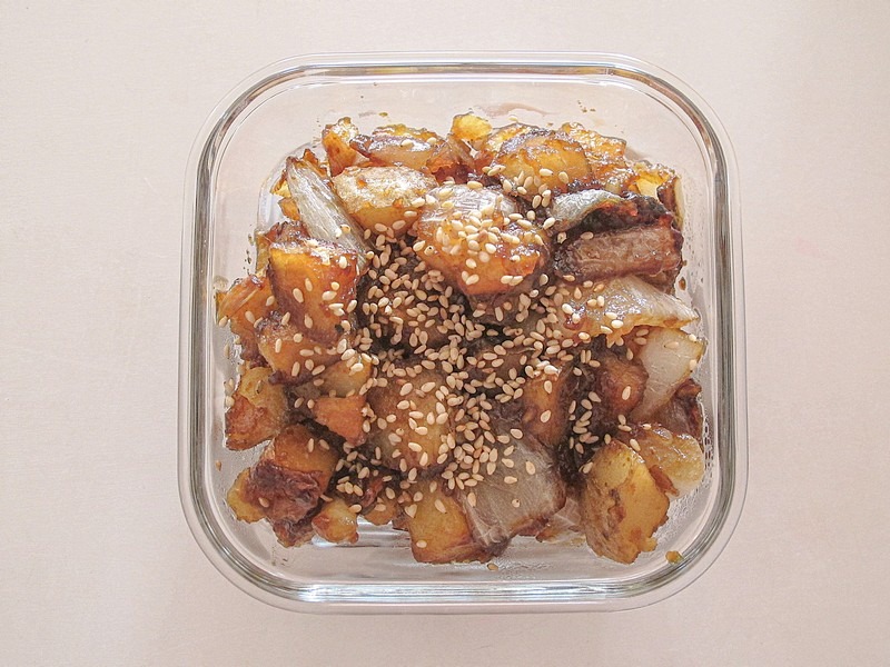 how to make Korean potato side dish (감자조림)