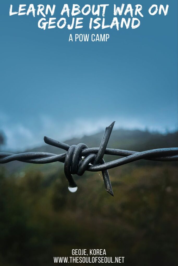 The POW Camp on Geoje Island: The POW camp on Geoje Island in Korea is the opportunity to learn about the Korean war and the soldiers that fought and then were detained. A different perspective on the Korean War.