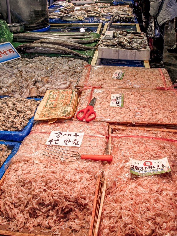 Korean food, Garak Market (가락시장), Songpa-gu, Seoul, Korea