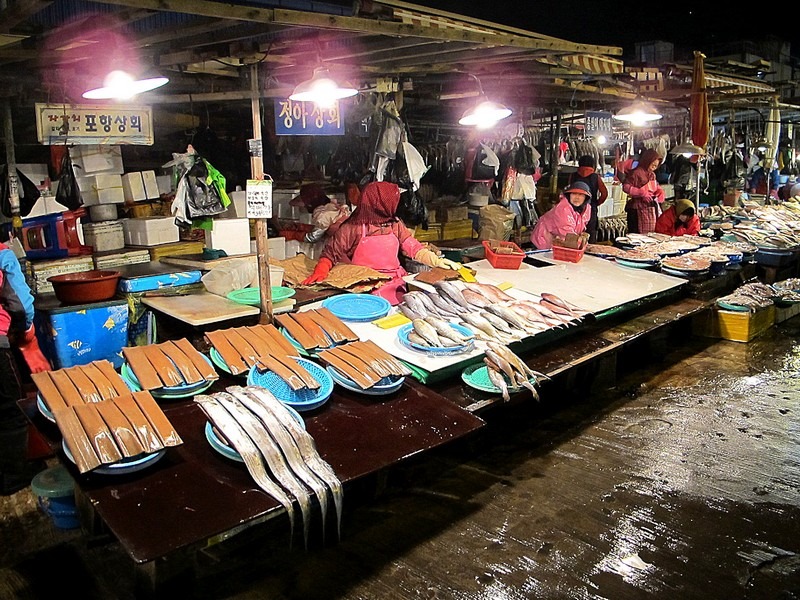 Jagalchi Fish Market, Busan, Korea