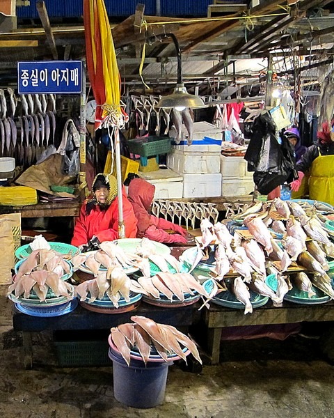 Jagalchi Fish Market, Busan, Korea