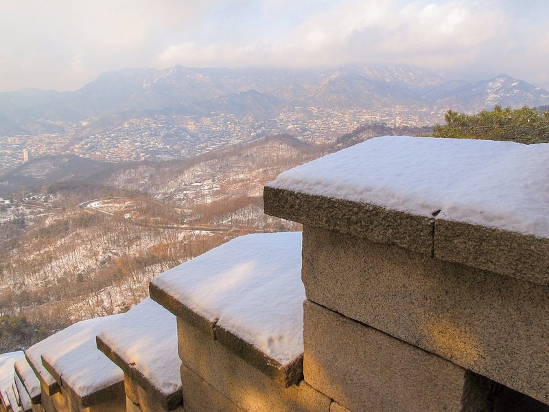 Seoul Hiking Club, Seoul Fortress Wall, Bugaksan Mountain, Seoul, Korea