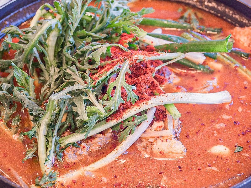 Korean fish stew, Garak Market (가락시장), Songpa-gu, Seoul, Korea