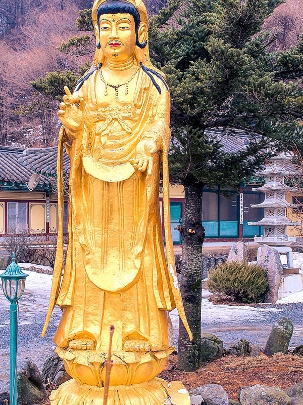 Mandeoksa (만덕사), Taebaek, Gangwon-do, Korea