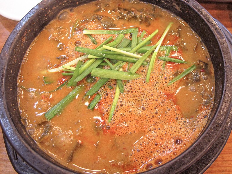 chuotang (추어탕), Korean loach fish soup, mud fish stew