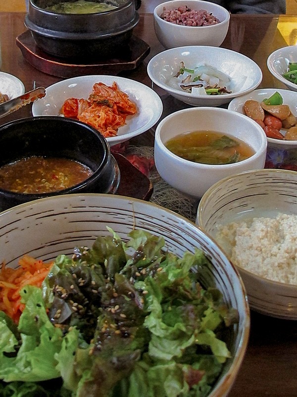 Oh Sae Gyae Hyang (오세계향), Insadong, Seoul, Korea: Vegan Restaurant in Seoul, doenjang deulggae (된장들깨)