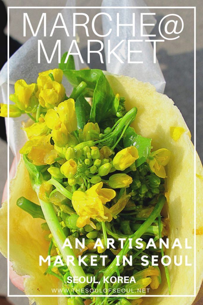 Marche@ Market: An Artisanal Market in Seoul, Korea: This artisanal market sets up shop once a month in Hyewha, Seoul and offers lots of food to eat as well as other organic and handmade things to purchase. Check out this artisan market in Seoul, Korea.