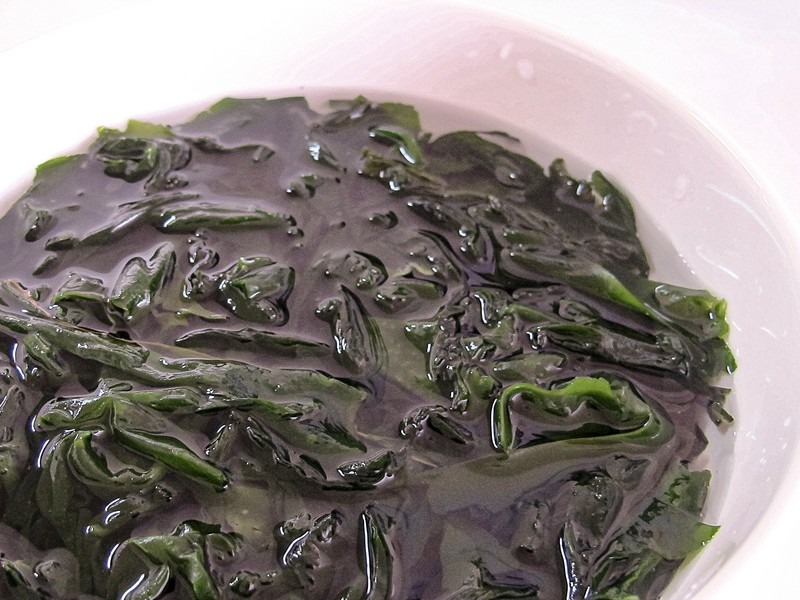 miyeok-guk (미역국), or seaweed soup