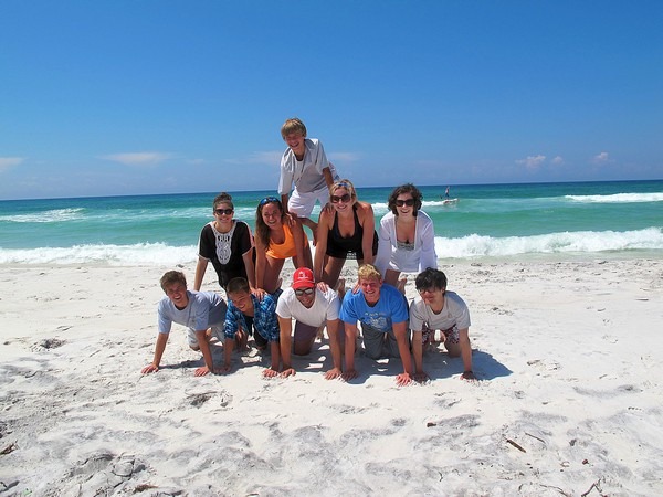 Seagrove, Florida with the family