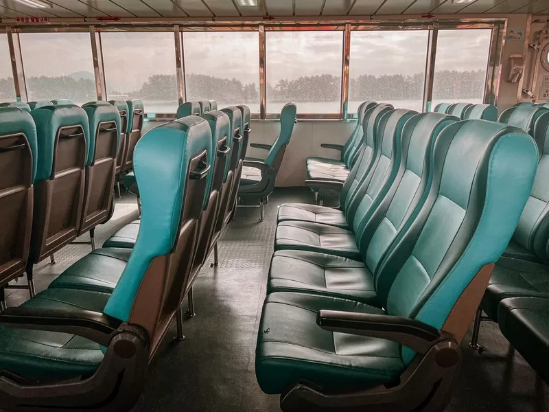 Gapa Island (가파도), Jeju-do, Korea; ferry