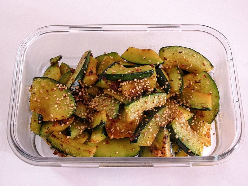 Pumpkin side dish 호박볶음