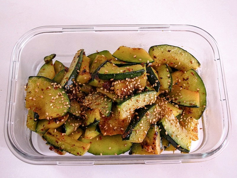 Pumpkin side dish 호박볶음