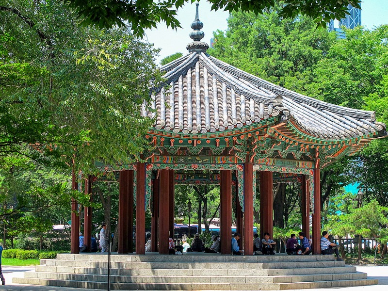 Tapgol Park (탑골공원), Insadong, Seoul, Korea