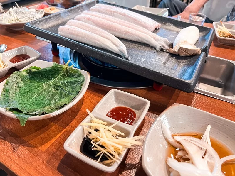 Jangeo (장어), eel in Korea; Korean food