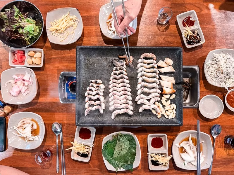 Jangeo (장어), eel in Korea; Korean food