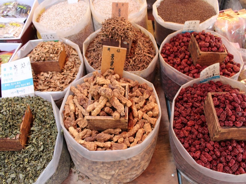 Yangnyeongsi Herbal Medicine Market, Seoul, Korea