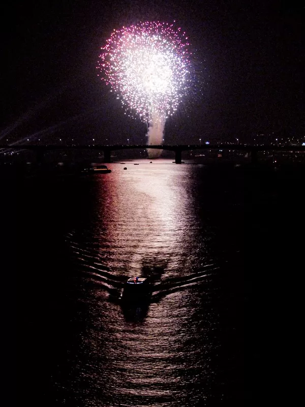 Seoul Fireworks Festival, Yeouido, Seoul, Korea