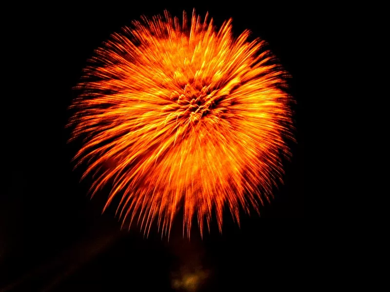 Seoul Fireworks Festival, Yeouido, Seoul, Korea