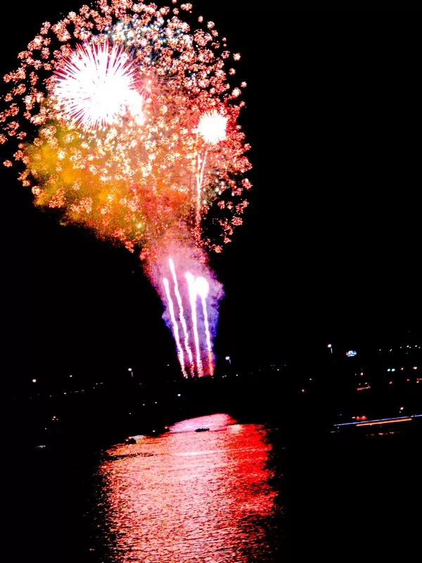 Seoul Fireworks Festival, Yeouido, Seoul, Korea