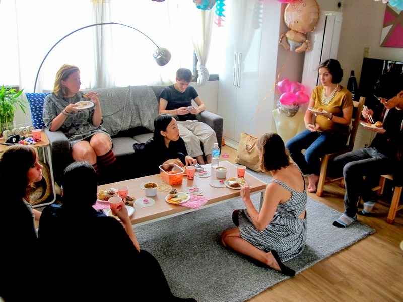 baby shower in Korea