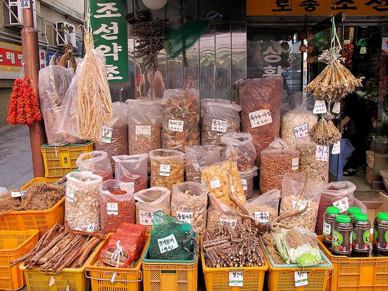 Yangnyeongsi Herbal Medicine Market, Seoul, Korea